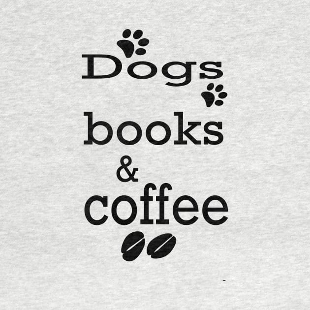 Dogs Books &Coffee; gif idea;cute gift idea by Rubystor
